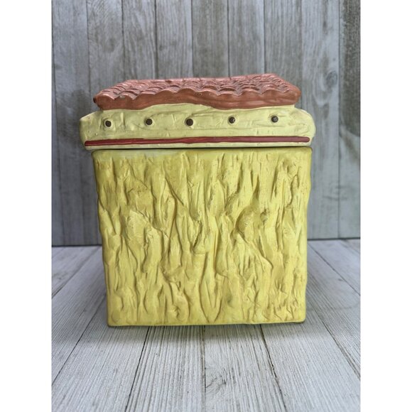 Vtg House of Llyod 1991 Set of 4 Cannisters Southwestern Rare 8",7.5",7",5" Tall - Picture 4 of 16